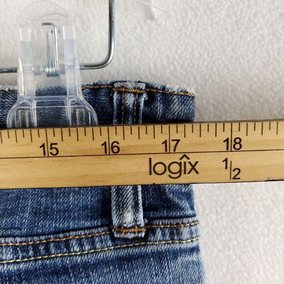 Old Navy Jeans Womens 14 Dreamer Relaxed Bootcut Regular Stretch Denim Mid Rise - Picture 3 of 16